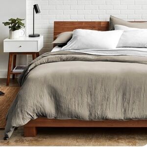 Super Soft Duvet Covers (Twin/Twin XL, Sandwashed Pebble Beach)